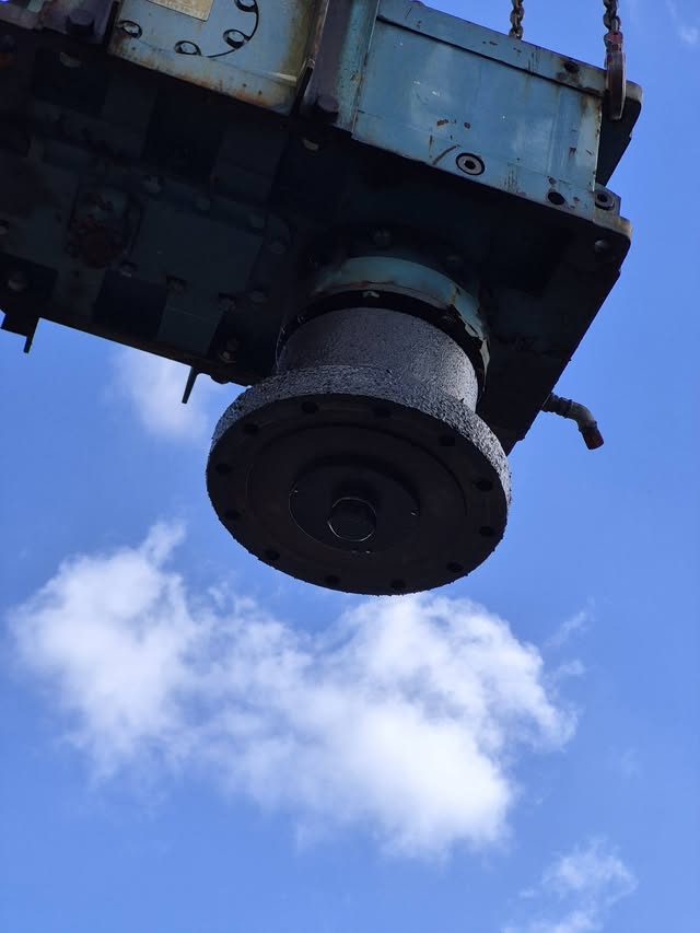 Chantier d’upgrade d’un agitateur de cuve — vue 4