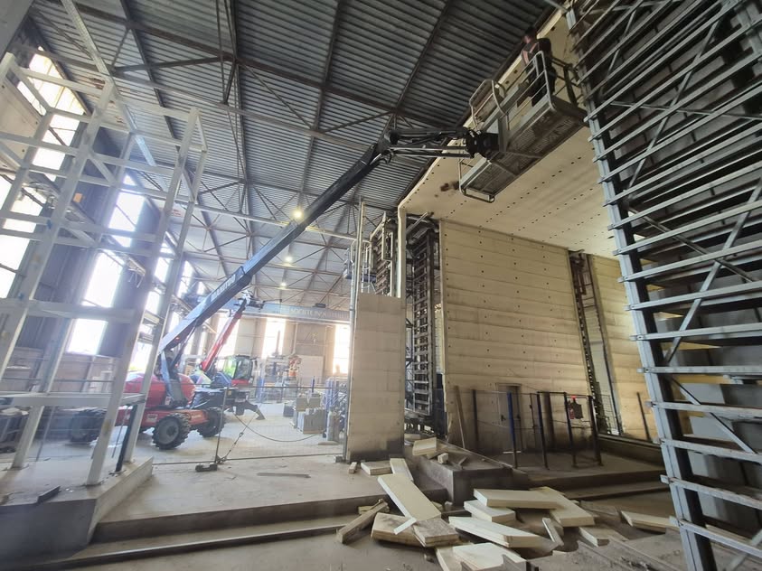 Vue 21 du chantier de démontage industriel CJM & FILS