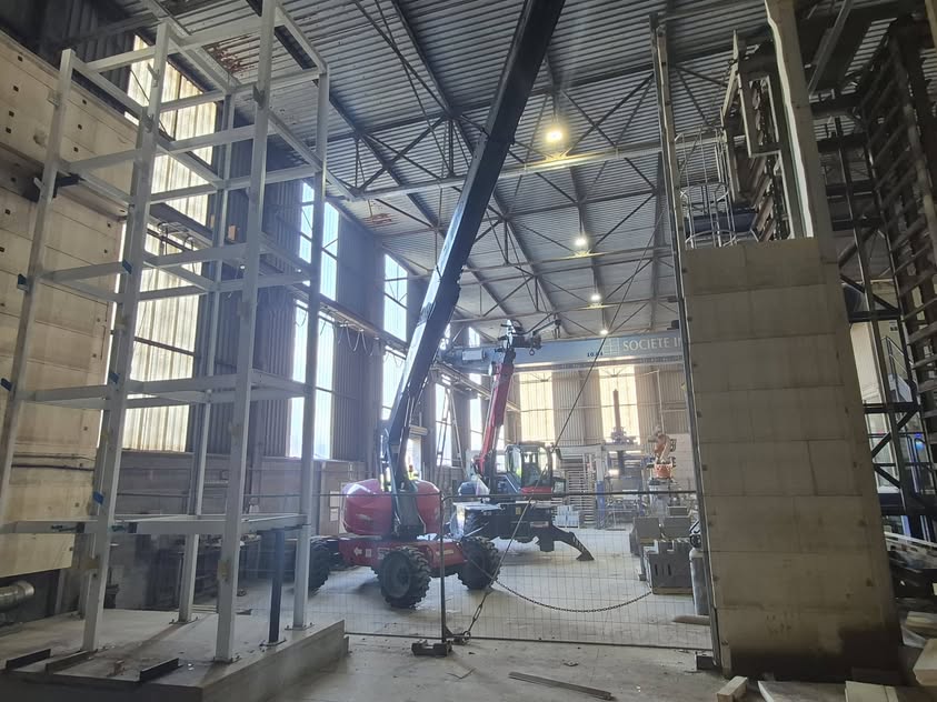 Vue 23 du chantier de démontage industriel CJM & FILS