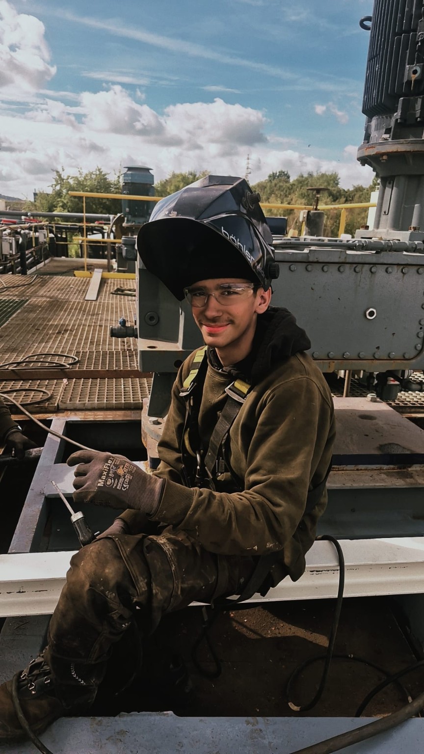 Rénovation de la structure métallique industrielle — étape 6